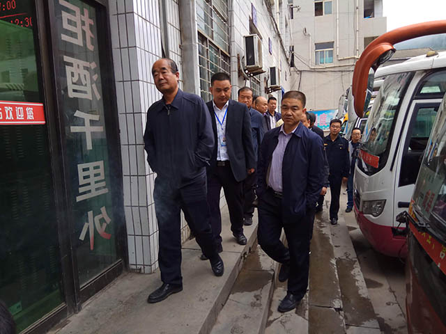 市政府郭市長一行國慶節前安全檢查